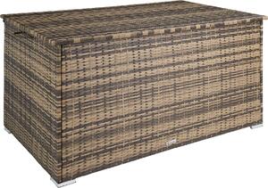 Tectake Cassettiera in alluminio con ampio spazio di stivaggio, struttura leggera, molle a gas, 145x82,5x79,5 cm