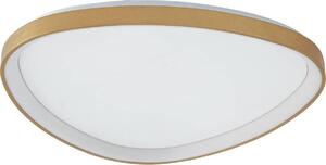 Lucande Plafoniera LED Asken, 61 cm, oro, CCT, dimmerabile