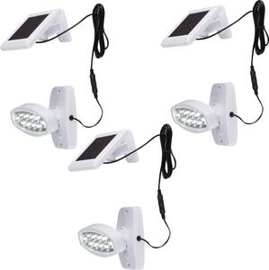 Set di 3 applique a LED con rilevatore di movimento