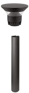 Lampioncino moderno gea led ges2380+ges2402 led ip65 alluminio metacrilato - Gea Led