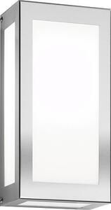 CMD 34 applique in acciaio inox IP44 vetro opalino E27