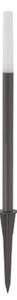Lampioncino picchetto gea led ges2430c led ip65 h30 3000 alluminio metacrilato - Gea Led