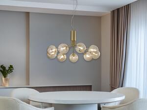 Lampada a sospensione Honey Gold a 9 luci