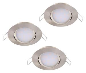 Eglo 32806 - KIT 3x Lampada LED da incasso MUNIZ 1xLED/6W/230V