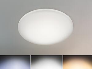 Plafoniera a LED piatta dimmerabile con telecomando, lampada da bagno IP44 Ø 40 cm