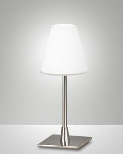FABAS-LUCE 3568-30-178 Lampada da tavolo 33W HV LUCY nichel