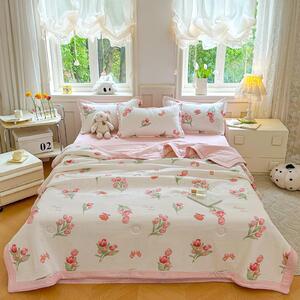 Coperta estiva - Traspirante e reversibile - 200 x 230 cm