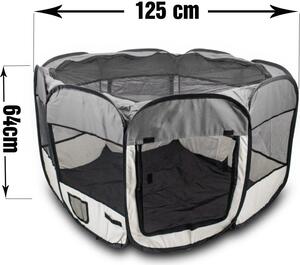 Box per cuccioli Bituxx verde MS-16144