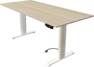 Scrivania Move 1 advance, regolabile elettricamente in altezza, dimensioni piano d'appoggio:180 x 80 cm, colore piano d'appoggio:acero