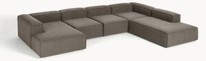 Divano XL componibile in bouclé Lennon