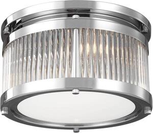 Lampada da soffitto a LED Elstead Paulson, attacco G9, tripla, cromata, grado di protezione IP44