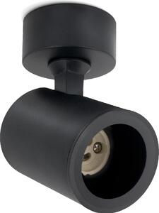 Linovum TENJO faretto da soffitto 1 fiamma nera orientabile per 1x GU10 - piccolo spot da soffitto faretto da parete faretto da parete