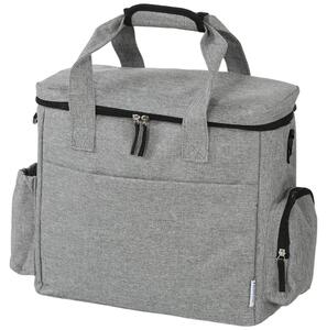 PawHut - Trasportino per cani 38x17x35 cm con scomparti multipli, grigio chiaro