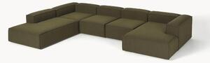 Divano XL componibile in bouclé Lennon
