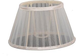 Paralume per lampada da tavolo ovale in organza Lampada da tavolo a forma di uovo Lampada da parete 25-15-16