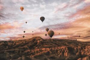 Fotografia artistica Cappodocia Hot Air Balloon, Ayse Yorgancilar, (40 x 26.7 cm)