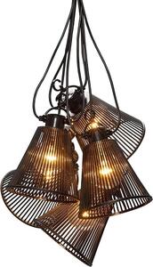 Catena luminosa a LED per feste 10pcs ambra estensibile 10m 2334-870