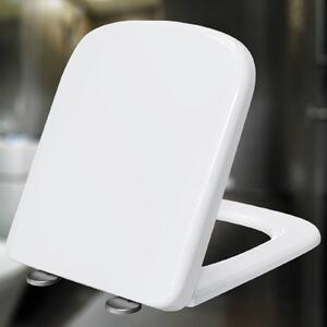 Copriwater Duroplast – Chiusura automatica, bianco, 34 x 45 cm