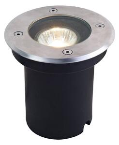 Lucande lampada da incasso a pavimento Ava, Ø 12 cm, rotonda, IP67, GU10