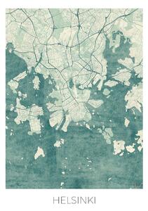 Mappa Helsinki, Hubert Roguski, (30 x 40 cm)