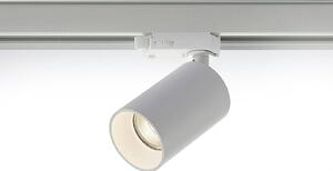 Faretto a binario Arcchio Brinja, bianco, Ø 6 cm, trifase, GU10