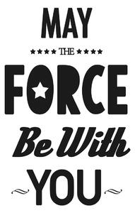 Illustrazione may the force be with you, Finlay & Noa, (30 x 40 cm)