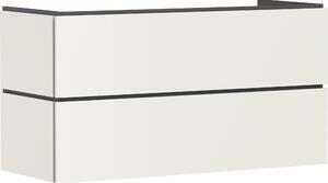 Hansgrohe Xilesa E Meuble sous-lavabo pour lavabos, 2 tiroirs PushOpen, 1180x470x620mm, 54298780, 54298780