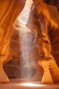 Fotografia artistica Antelope Canyon Gorgeous Lightbeam, Melanie Viola, (26.7 x 40 cm)