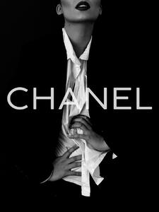 Stampa d'arte Chanel model, Finlay & Noa, (30 x 40 cm)