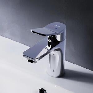 AM.PM Rubinetto da bagno Miscelatore cromato per lavabo Rubinetto da bagno Miscelatore per lavabo Miscelatore monocomando da bagno