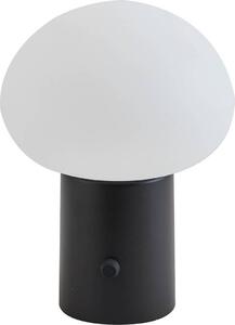 Lampada da tavolo ricaricabile Lindby LED Zelie, nero, alluminio, IP44