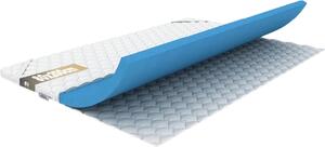 REM-Sen Coprimaterasso 80x200 cm Altezza 6 cm, schiuma gel Durezza H2 Morbido, coprimaterasso in gel traspirante, coprimaterasso antistress con rivestimento in microfibra sfoderabile (lavabile a 60 °C), elastici agli angoli
