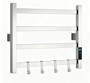 Radiatore elettrico da asciugamani con finitura a specchio - 43 x 50 cm - Potenza: 85 W