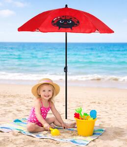 Ombrellone da giardino per bambini, protezione solare, Ø 110 x H 130 cm