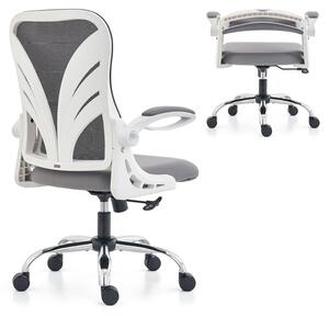 Sedia da ufficio ergonomica con schienale pieghevole e braccioli regolabili