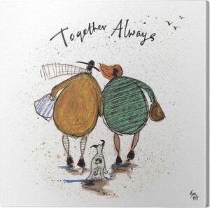 Quadro su tela Sam Toft - Together Always