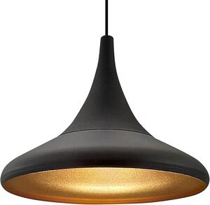 Paladin lampada a sospensione in metallo Ø35cm, nero Lampada a sospensione moderna