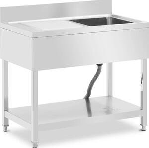 Expondo Royal Catering Lavello - 1 vasca - Acciaio inox - 100 x 60 cm -