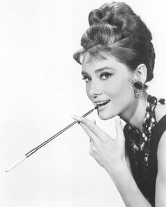 Fotografia Audrey Hepburn in 'Breakfast at Tiffany's 1961, (35 x 40 cm)