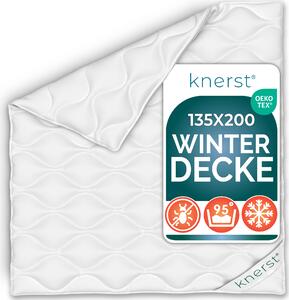 KNERST® Coperta invernale PolarDream - coperta invernale traspirante e termoregolante - coperta extra calda - Dimensioni: 135x200
