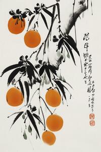 Illustrazione Japanese Oranges, Treechild, (26.7 x 40 cm)