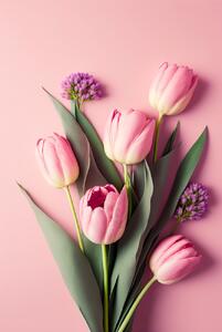 Fotografia Pink Tulips, Treechild, (26.7 x 40 cm)