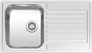 REGINOX Elite lavello CENTURIO R10 in acciaio inox lucido / Lavello da appoggio