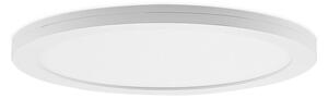Lampada da soffitto Prios LED Aureka, rilevatore di movimento, Ø 33 cm, bianco