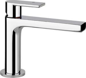 Miscelatore monocomando per lavabo Gessi Emporio Via Manzoni, senza scarico, sporgenza 128 mm, 38605031