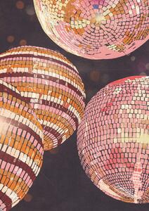 Illustrazione Disco balls, Gigi Rosado, (26.7 x 40 cm)