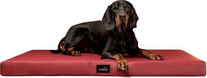 Materasso ortopedico per cani ALICE EASY CLEAN in Pelle finta - misura: 100x80cm | colore: 04 rosso scuro