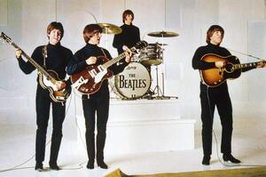 Fotografia Paul Mccartney George Harrison Ringo Starr And John Lennon, (40 x 26.7 cm)