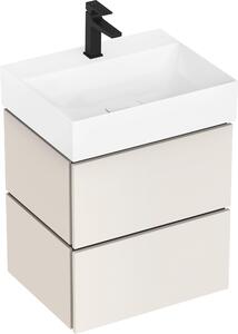 Hansgrohe Xilesa E meuble sous-lavabo pour lavabos, 2 tiroirs, 580x470x620mm, 54254780, 54254780