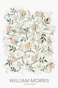 Illustrazione Jasmine, William Morris, (30 x 40 cm)